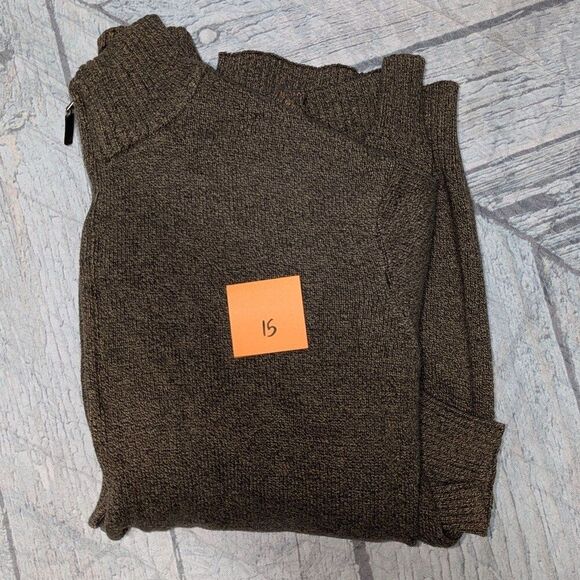 Dockers XL Heavy 100% Cotton Full Zip Front Cardigan Sweater - Picture 5 of 5